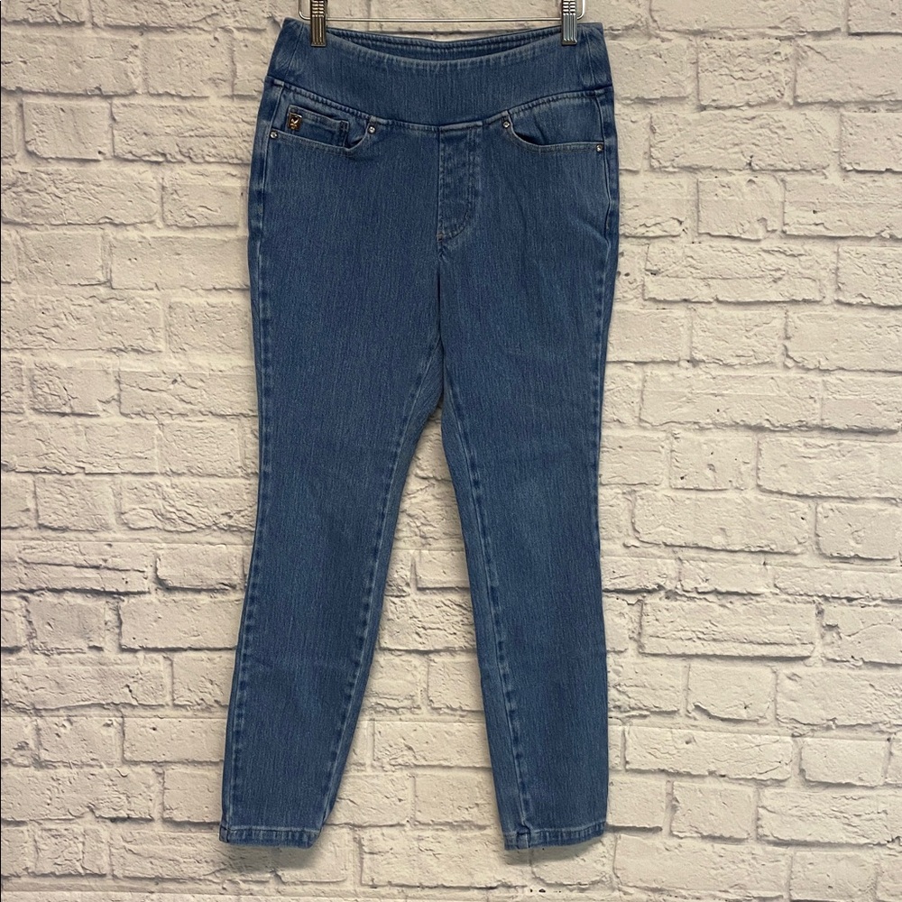 Belle by Kim Gravel High Rise Skinny Jeans Size 8